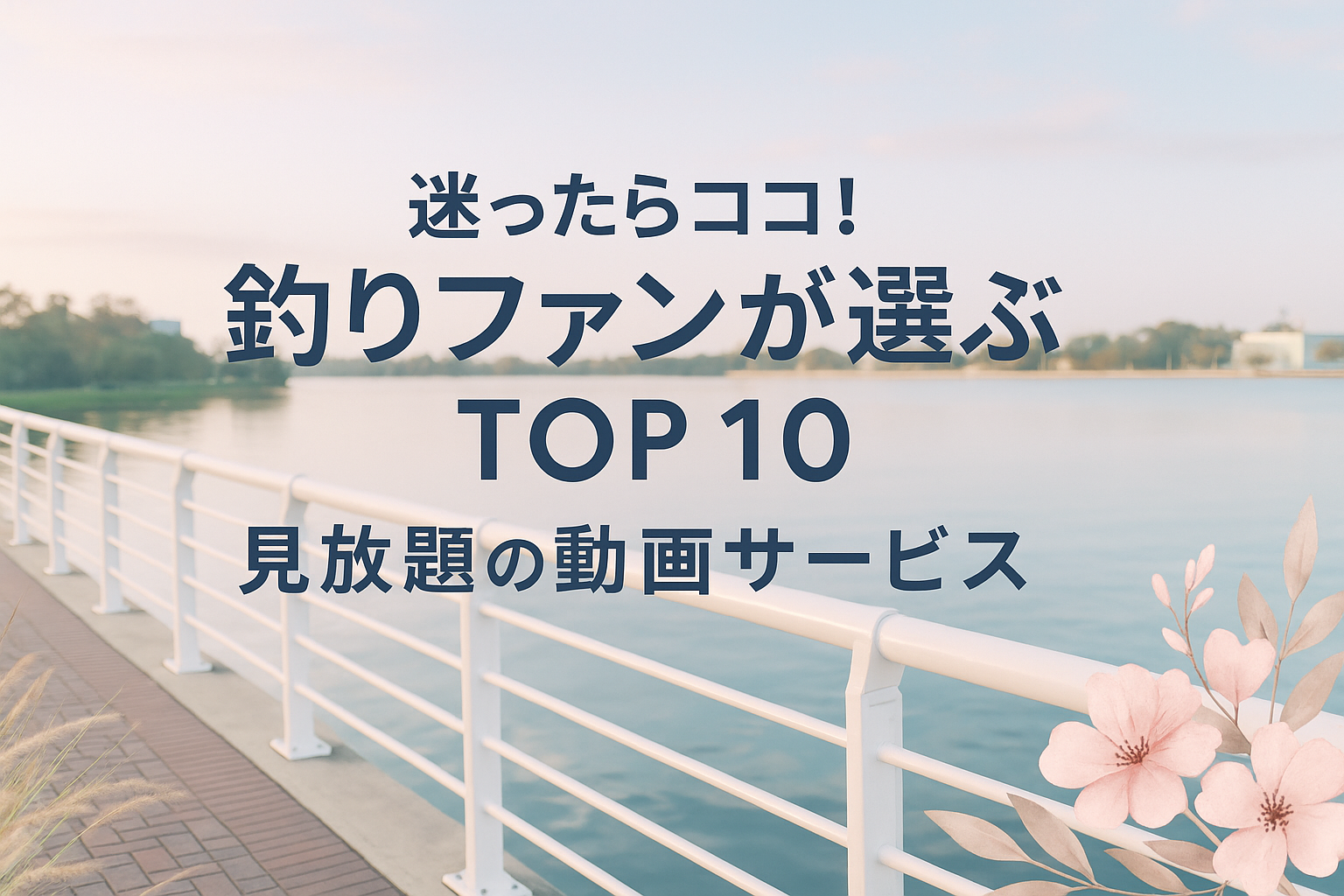 迷ったらココ！釣りファンが選ぶ見放題の動画サービスTOP10